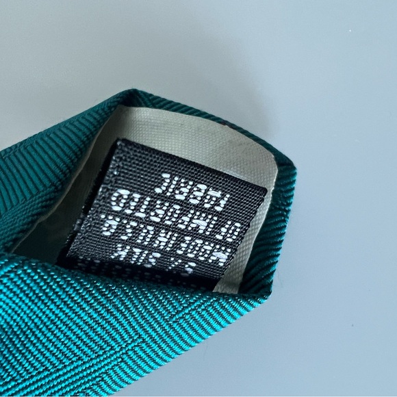 Authentic Christian Dior Men’s Tie With Dior Embroidered Logo 55” L x 3-1/2” W - Picture 11 of 13